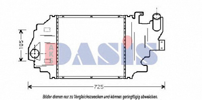 AKS DASIS 187004n -  Интеркулер